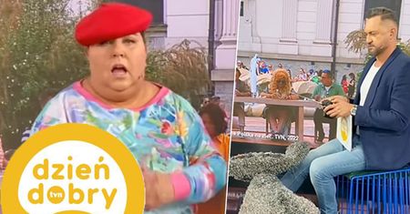 Marcin Prokop nabija się z Doroty Wellman za kulisami "DDTVN". Nie skończyło się to dla niego dobrze. Wideo trafiło do sieci