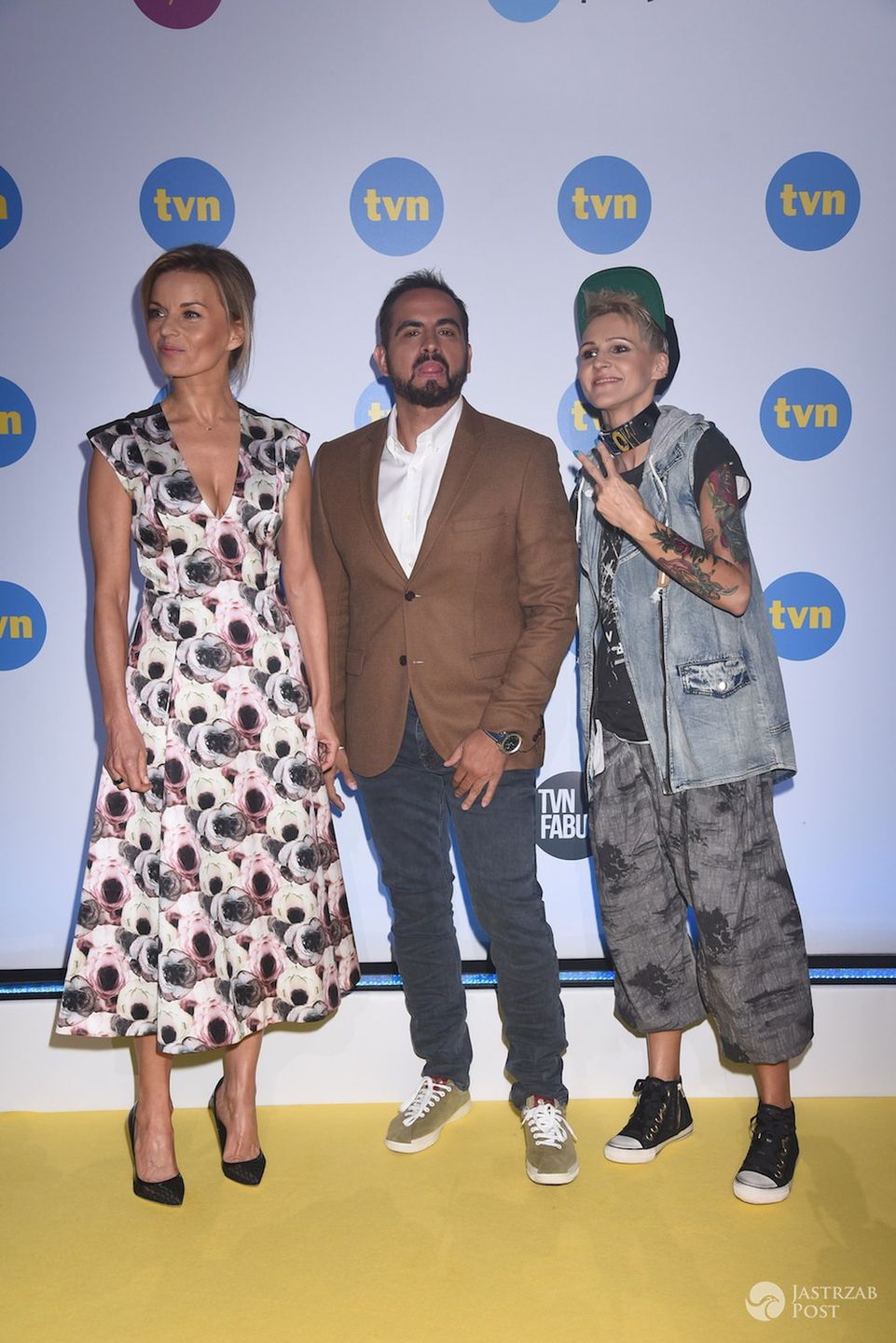 Małgorzata Foremniak, Agustin Egurrolla i Agnieszka Chylińska - jesienna ramówka TVN 2016