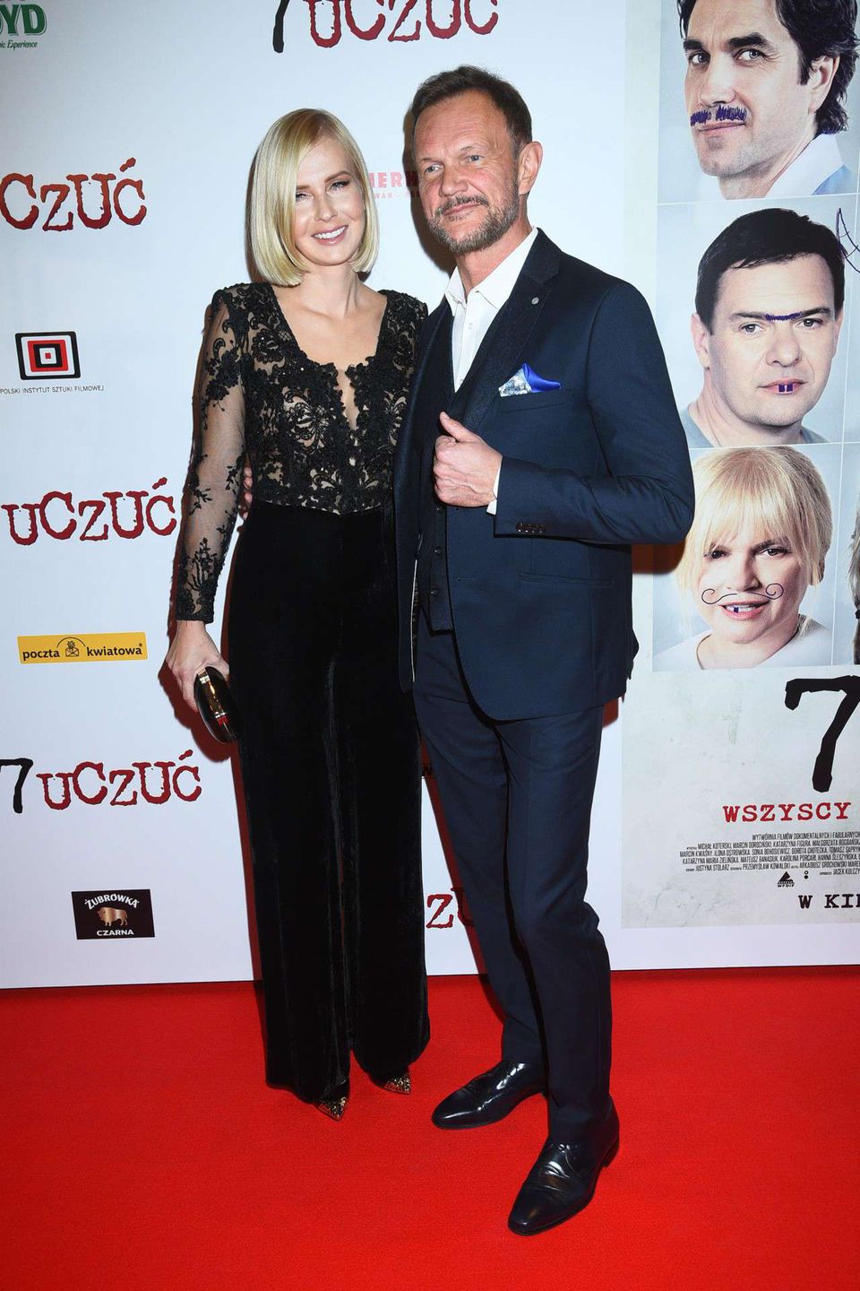 Cezary Pazura z żoną Edytą – 7 uczuć, premiera filmu