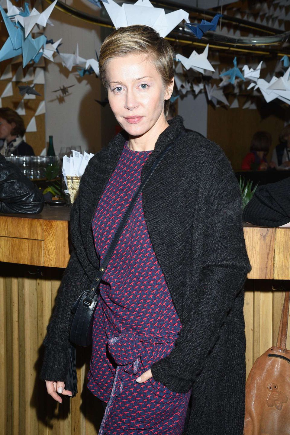 Kasia Warnke na kolacji w japońskiej restauracji w Warszawie