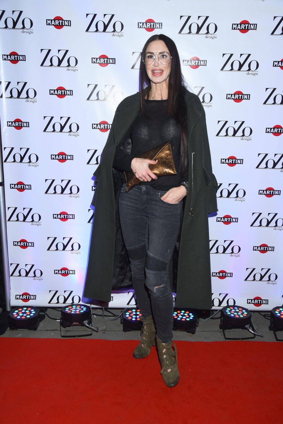 Kasia Paskuda - Zozo Design x Martini, prezentacja kolekcji na zimę 2017