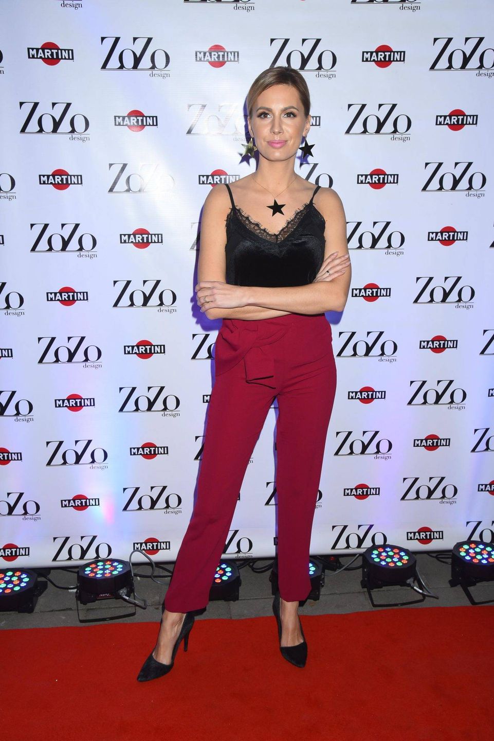 Agnieszka Hyży - Zozo Design x Martini, prezentacja kolekcji na zimę 2017