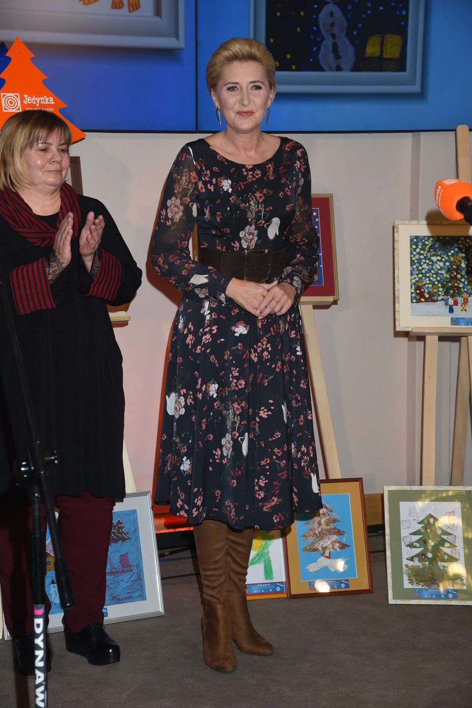 Agata Duda na akcji świątecznej