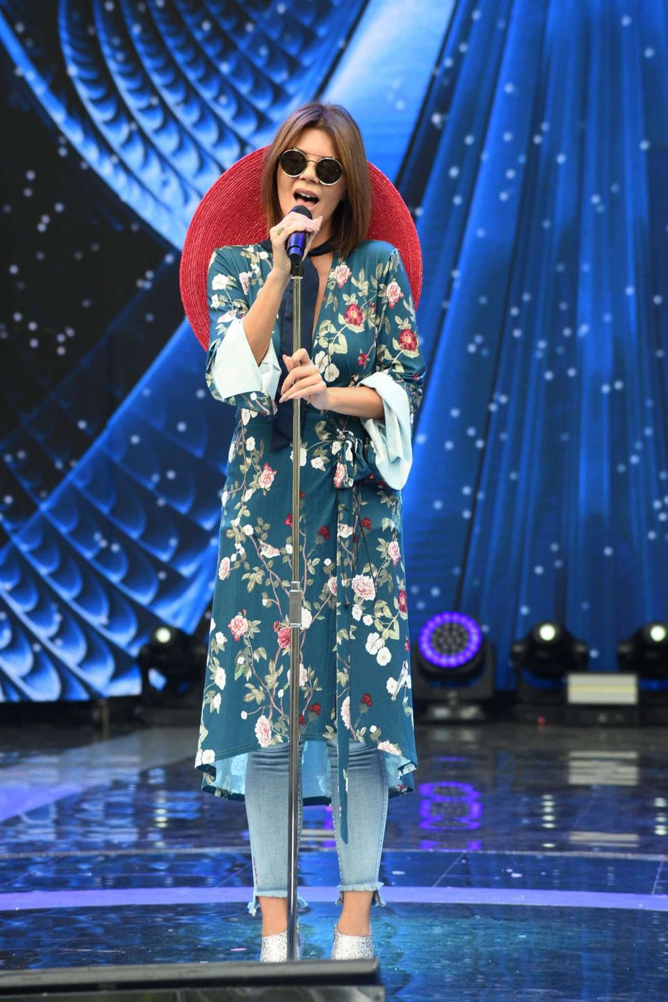 Edyta Górniak na próbie w Operze Leśnej