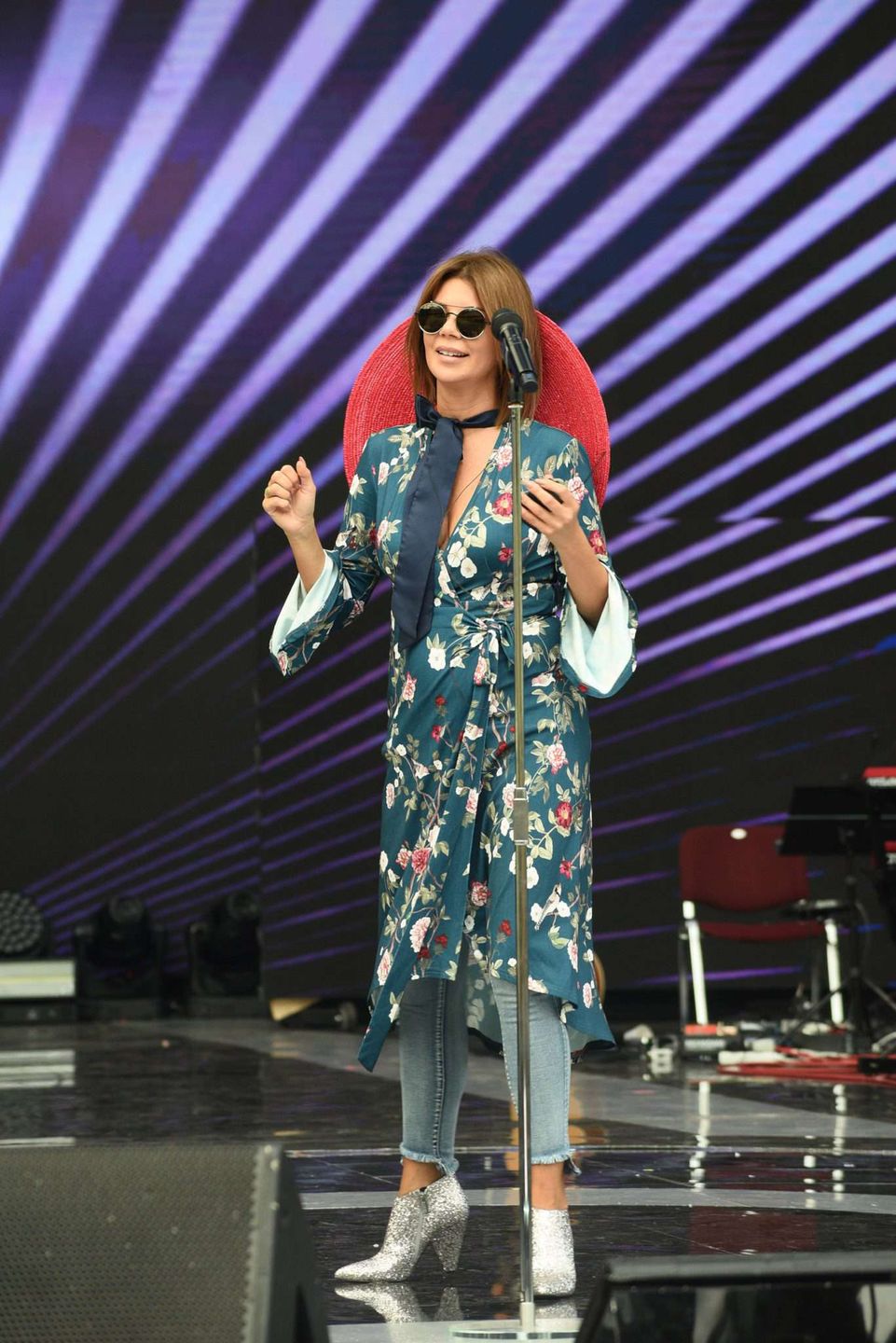 Edyta Górniak przyszła na sound check do Opery Leśnej