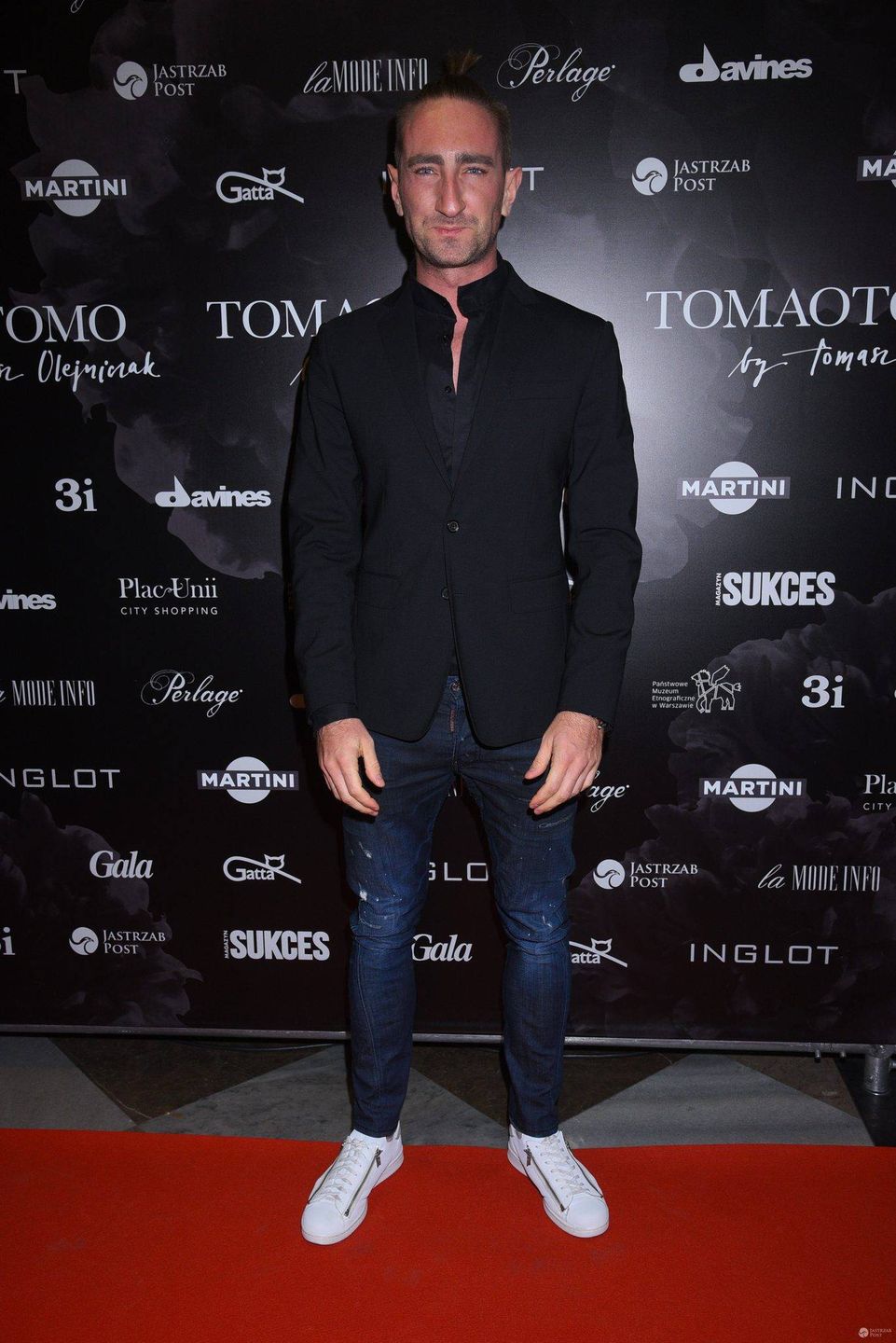 Łukasz Jakubiak na pokazie Tomaotomo 2016