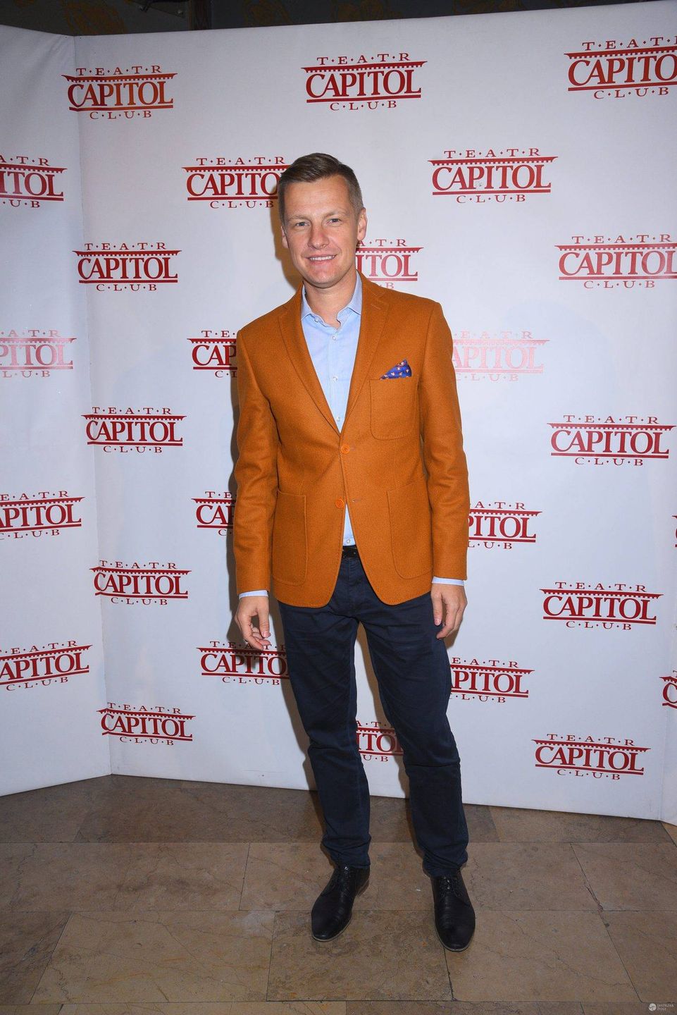 Marcin Mroczek - premiera spektaklu "Szach-mat" w teatrze Capitol