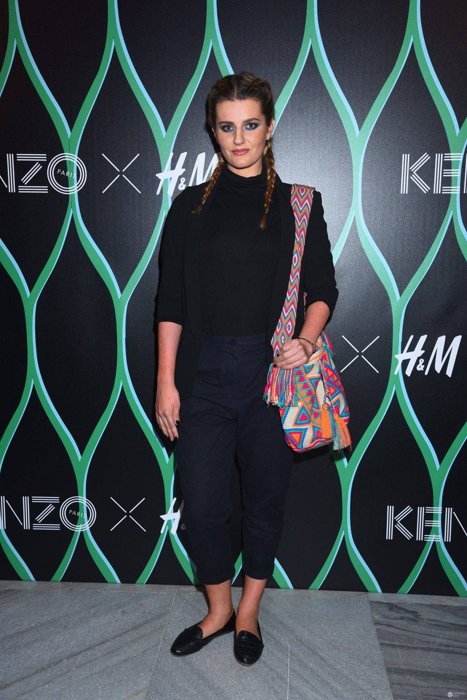 Zofia Zborowska - premiera kolekcji Kenzo x H&M