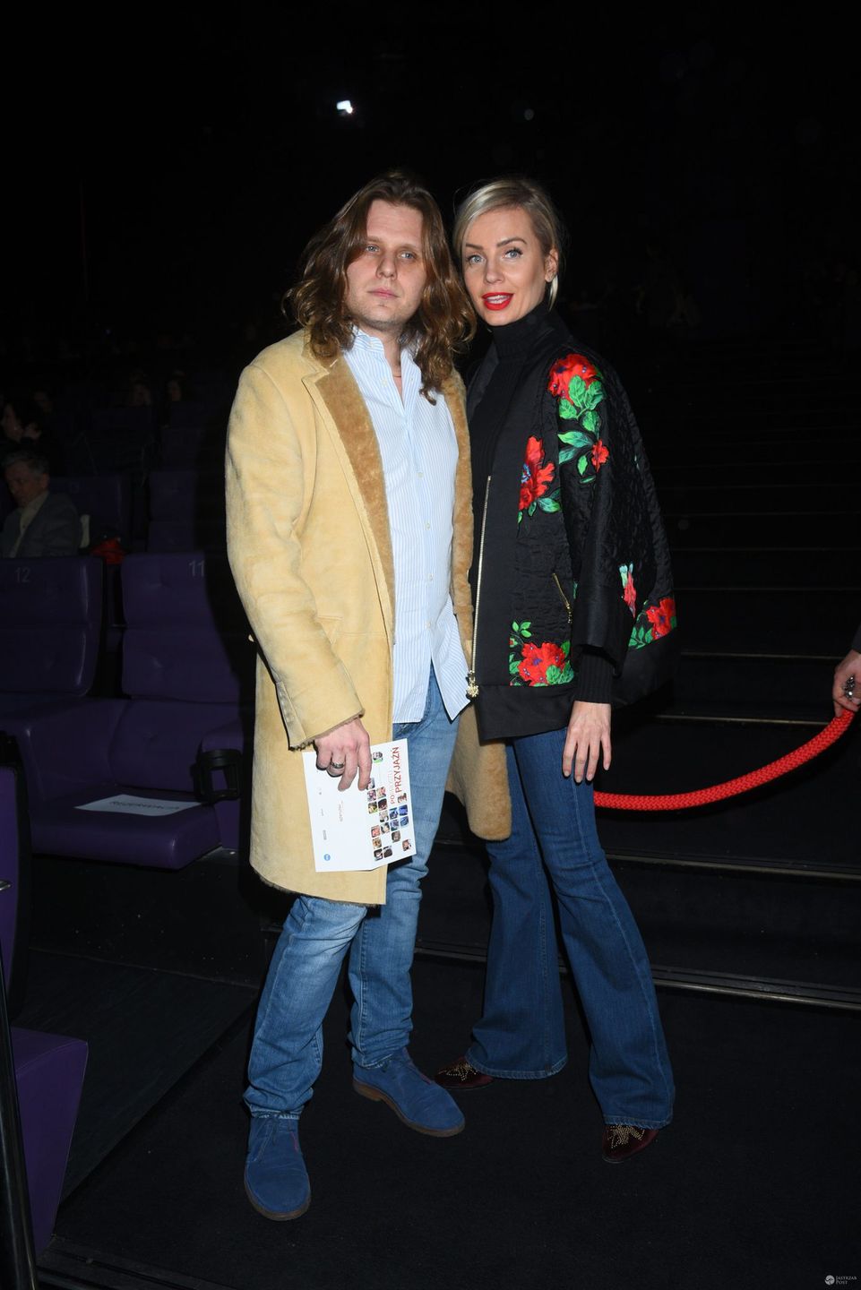 Agnieszka Szulim i Piotr Woźniak-Starak - premiera filmu "Po prostu przyjaźń"