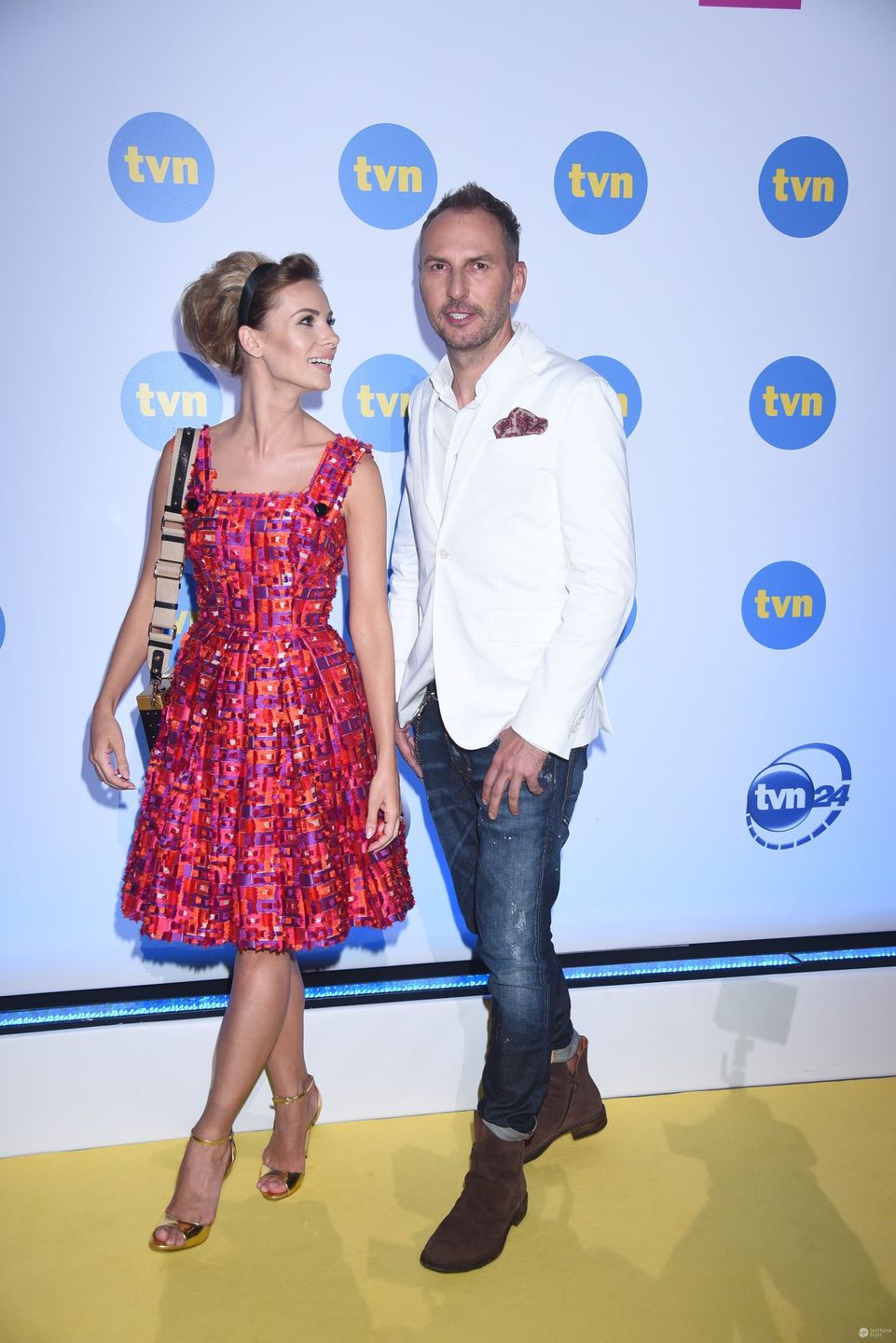 Izabela Janachowska i Krzysztof Gojdź - jesienna ramówka TVN 2016