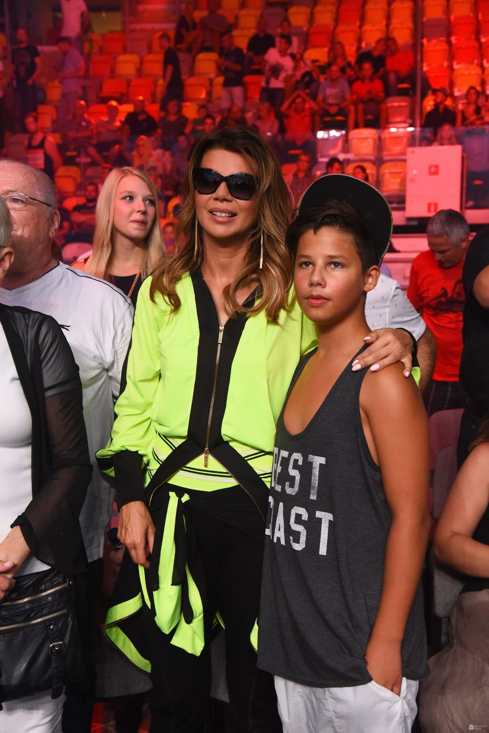 Edyta Górniak i Allan Krupa na Boxing Night 12