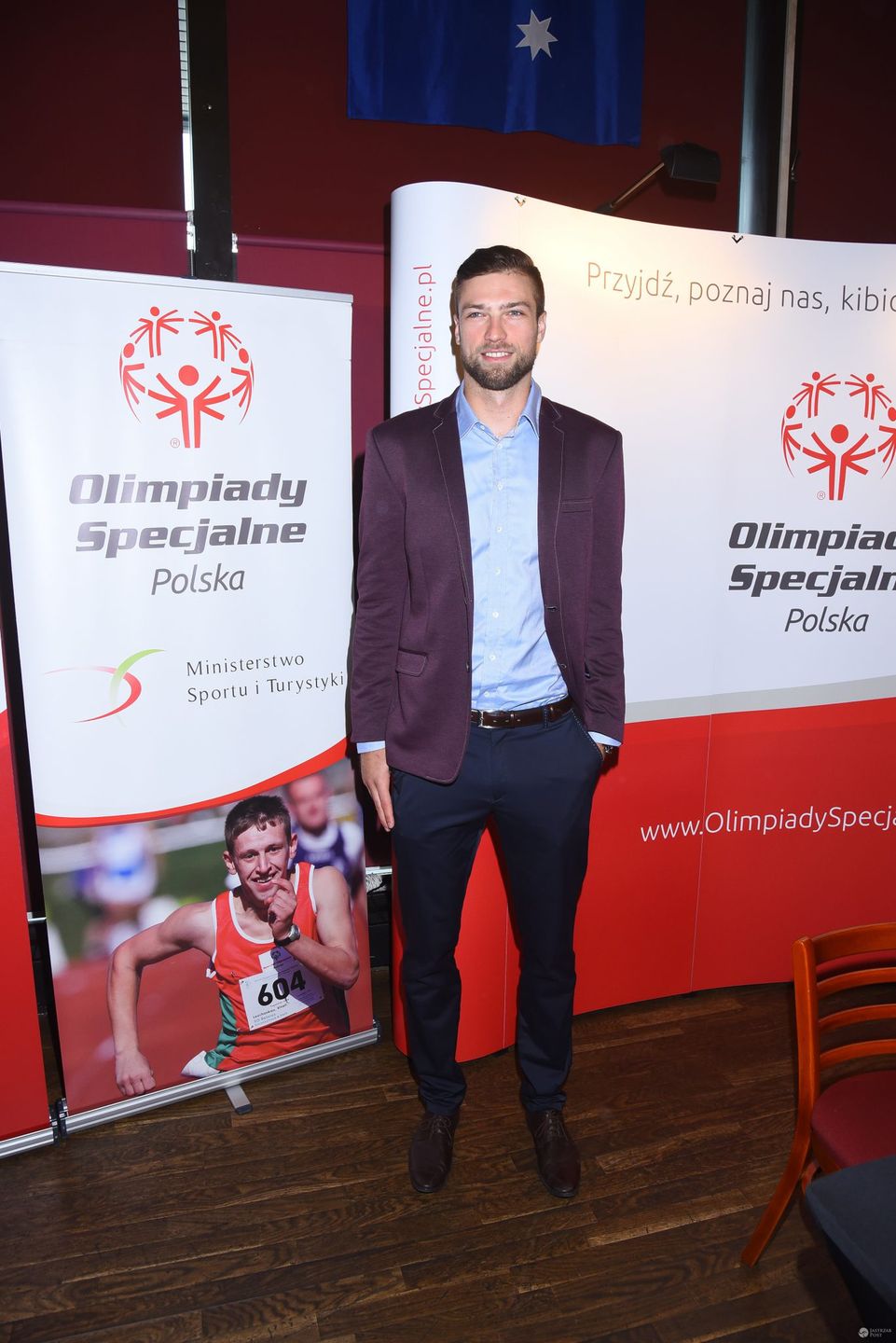 Andrzej Wrona na konferencji Olimpiad Specjalnych