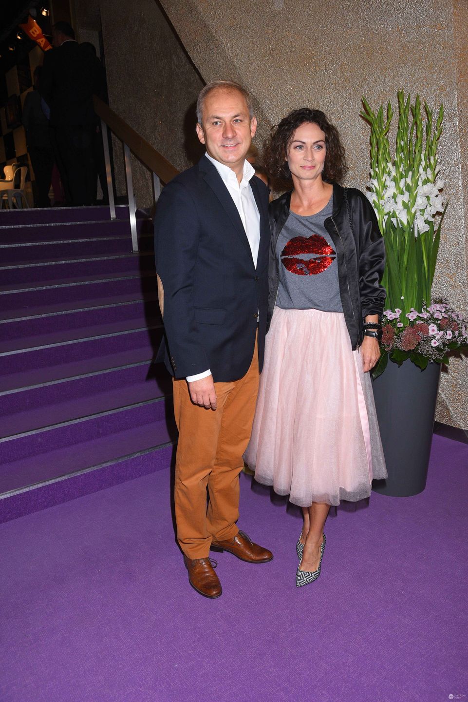 Grzegorz Napieralski z żoną