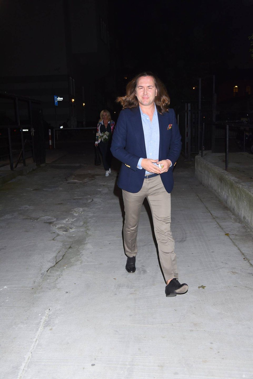 Tomasz Ossoliński na premierze spektaklu "Być jak Elizabeth"