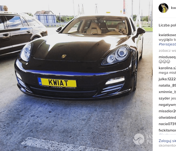 Porsche Dawida Kwiatkowskiego