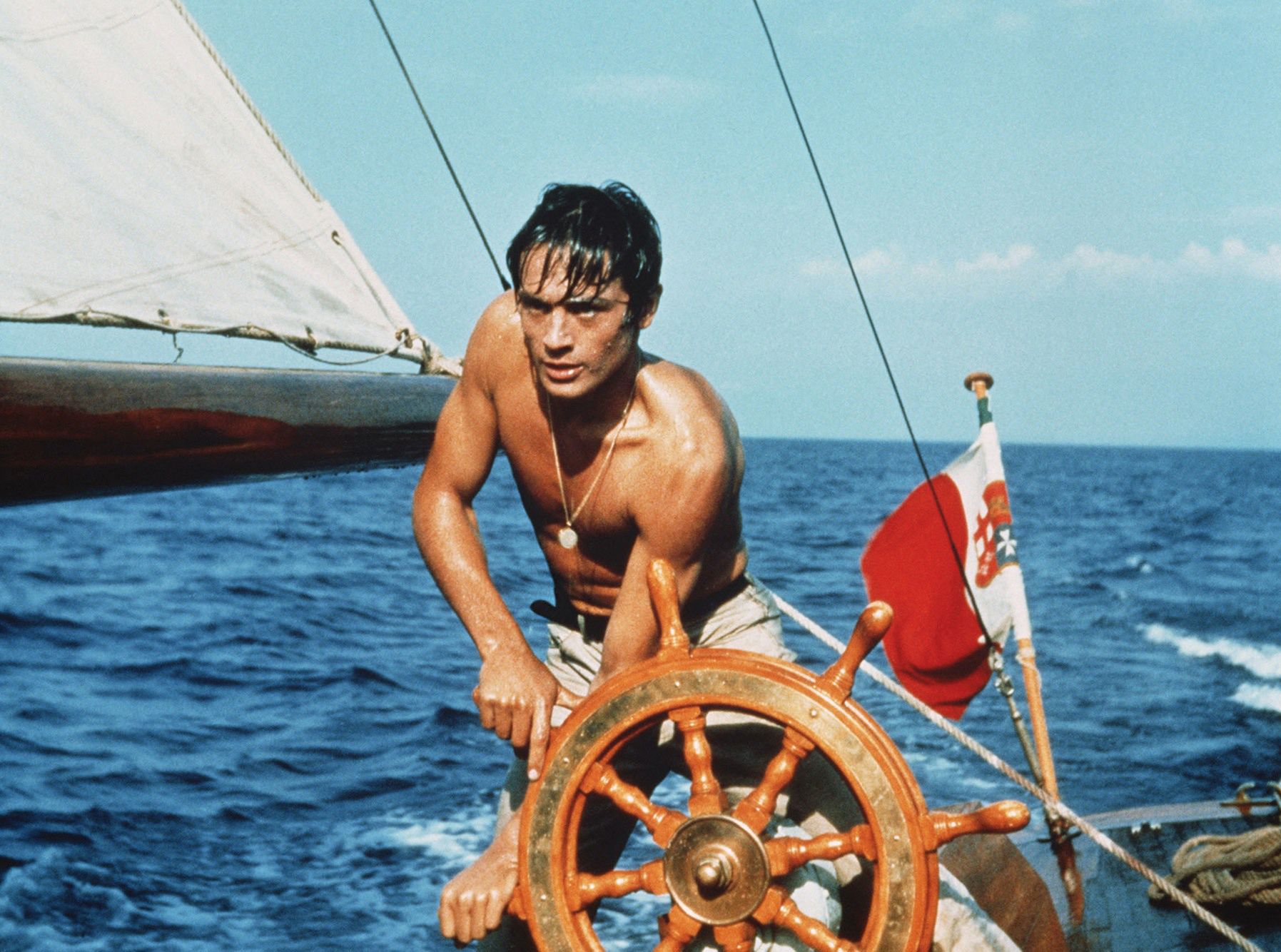 Alain Delon przed laty