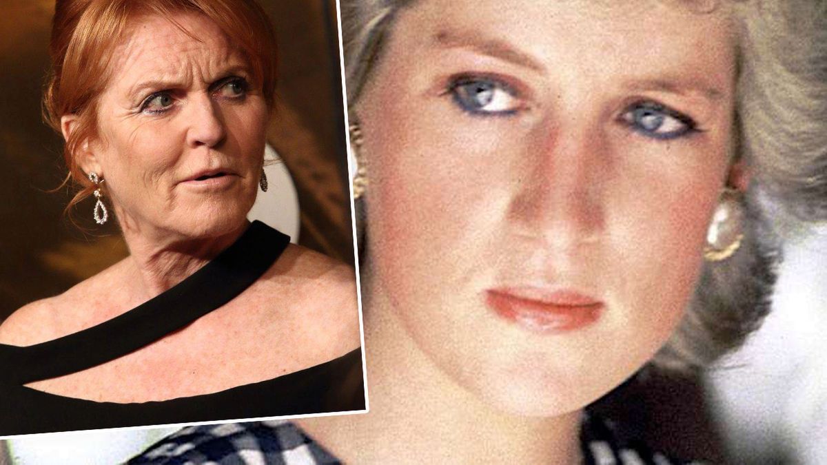 Sarah Ferguson i księżna Diana