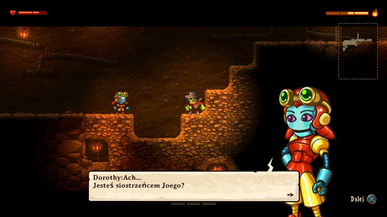 SteamWorld Dig - recenzja. Kop, robociku. Kop!