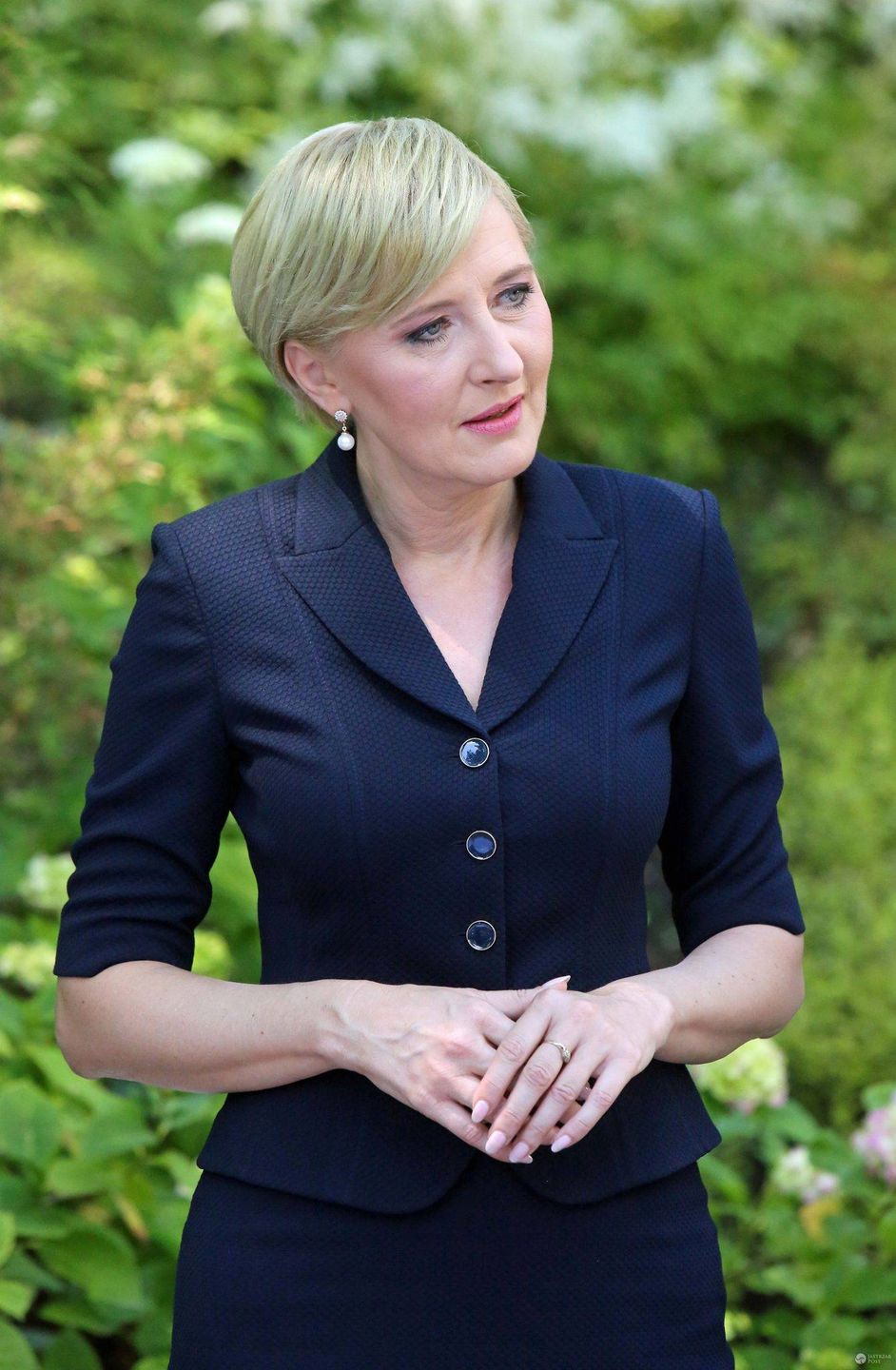 Agata Duda na wakacjach w Juracie