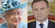 Królowa Elżbieta II wysłała list z gratulacjami do Andrzeja Dudy