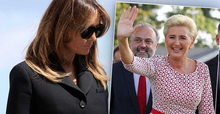 Agata Duda w USA szaleje ze stylizacjami. Nie tylko przyćmiła Melanię Trump, ale także zachwyciła internautów