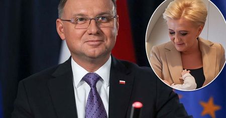 Andrzej Duda pokazał zdjęcie z noworodkiem. Jak Agata czule go przytula! Fani pytają: „Czy to Kingi?”