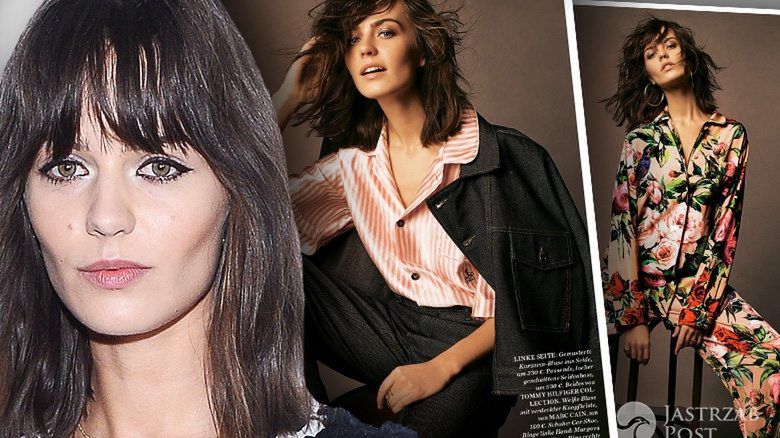 Marta Dyks w niemieckim Elle (fot. ONS, Elle)