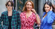 Gwiazdy błyszczą przed studiem "DDTVN": Dawid Kwiatkowski, Anna Kalczyńska, Dominika Gawęda