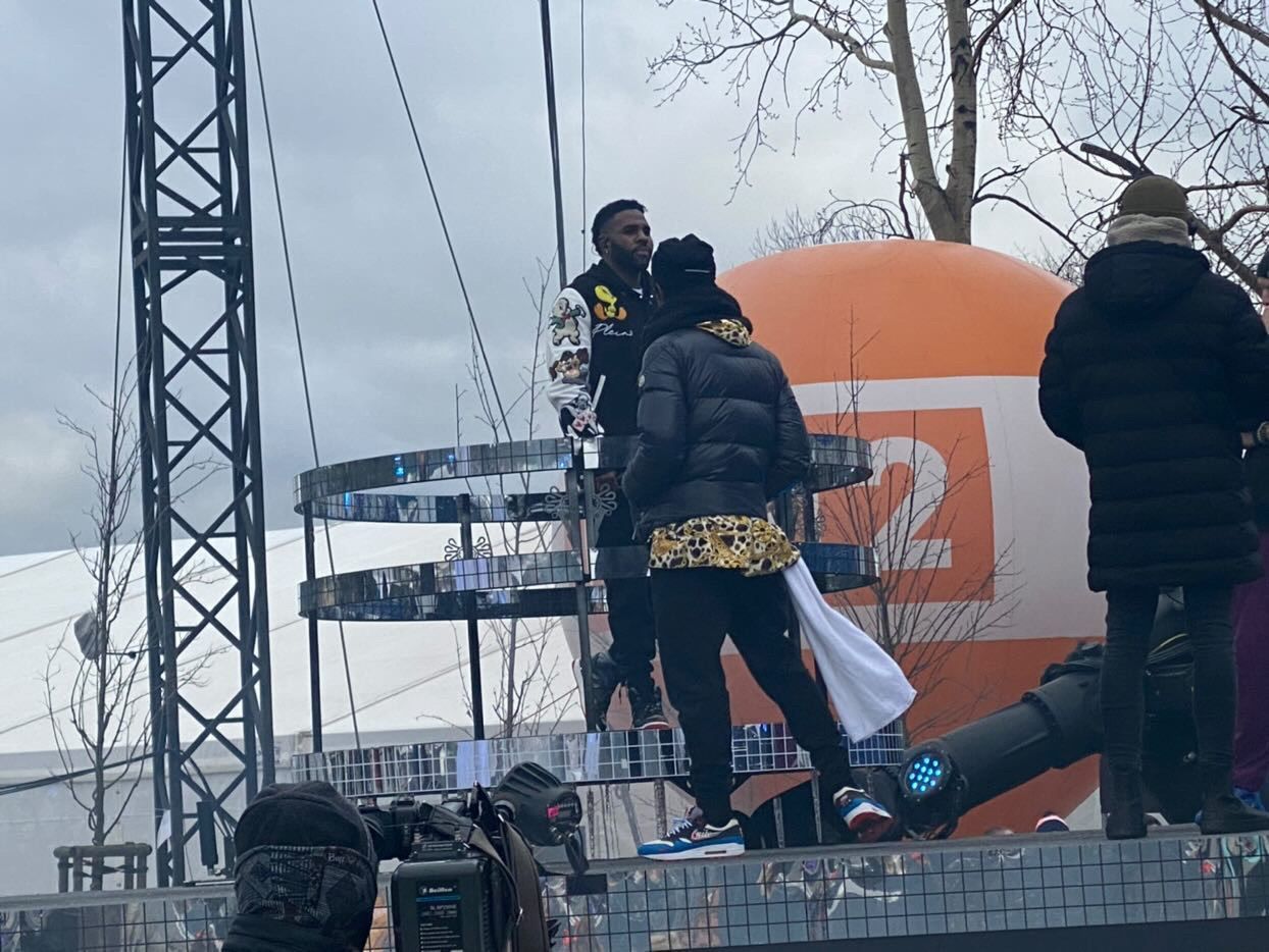 Jason Derulo - próby do występu sylwestrowego