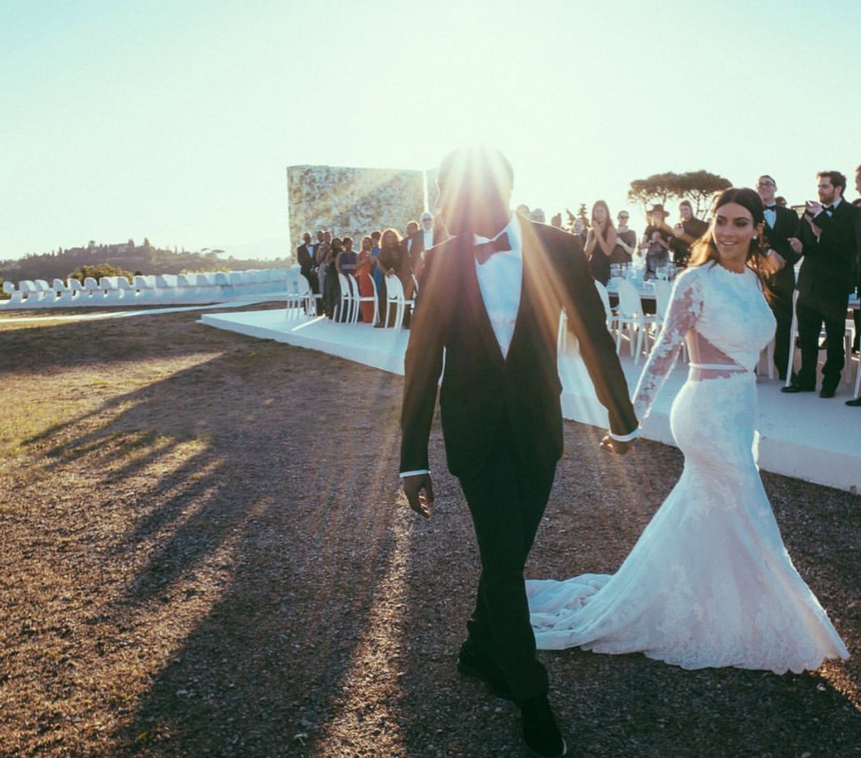 Kim Kardashian i Kanye West świętują 5. rocznicę ślubu