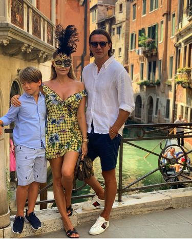 Małgorzata Rozenek z rodziną na wakacjach w Wenecji