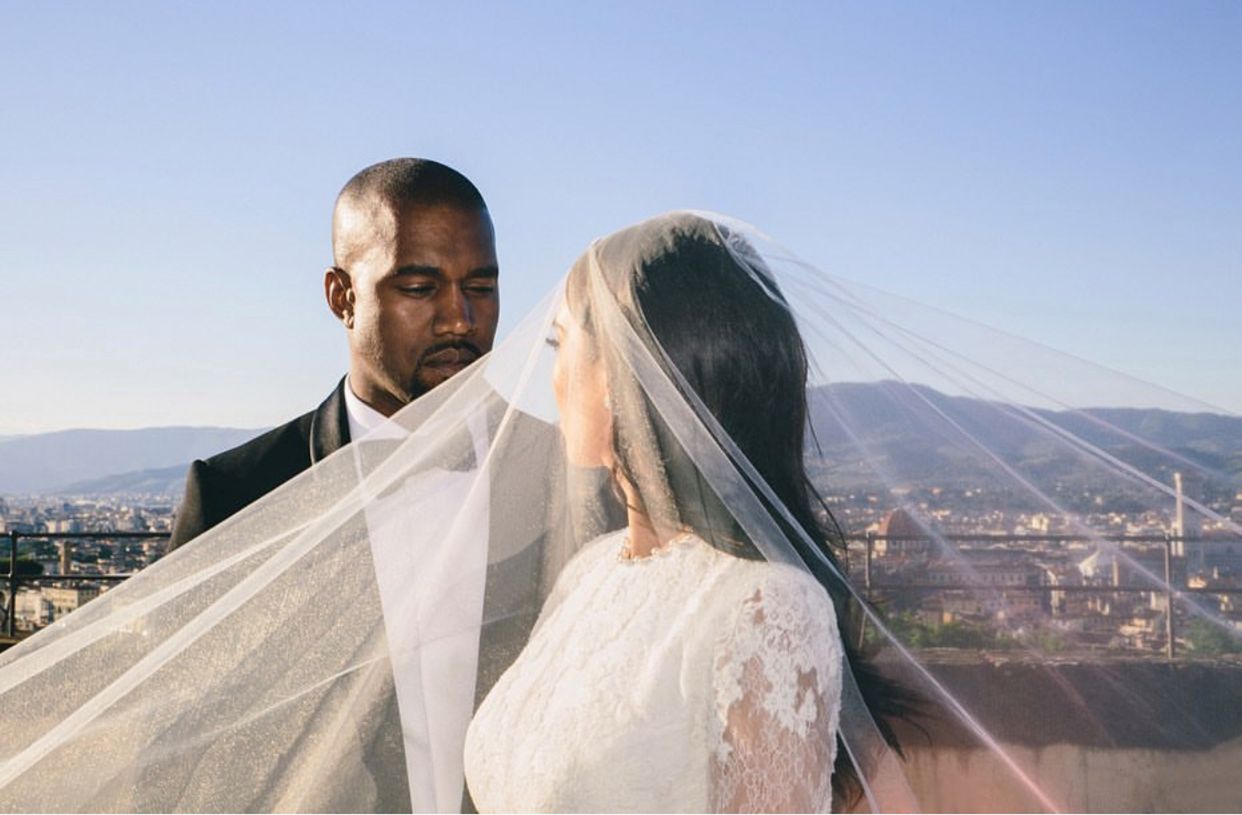Kim Kardashian i Kanye West świętują 5. rocznicę ślubu