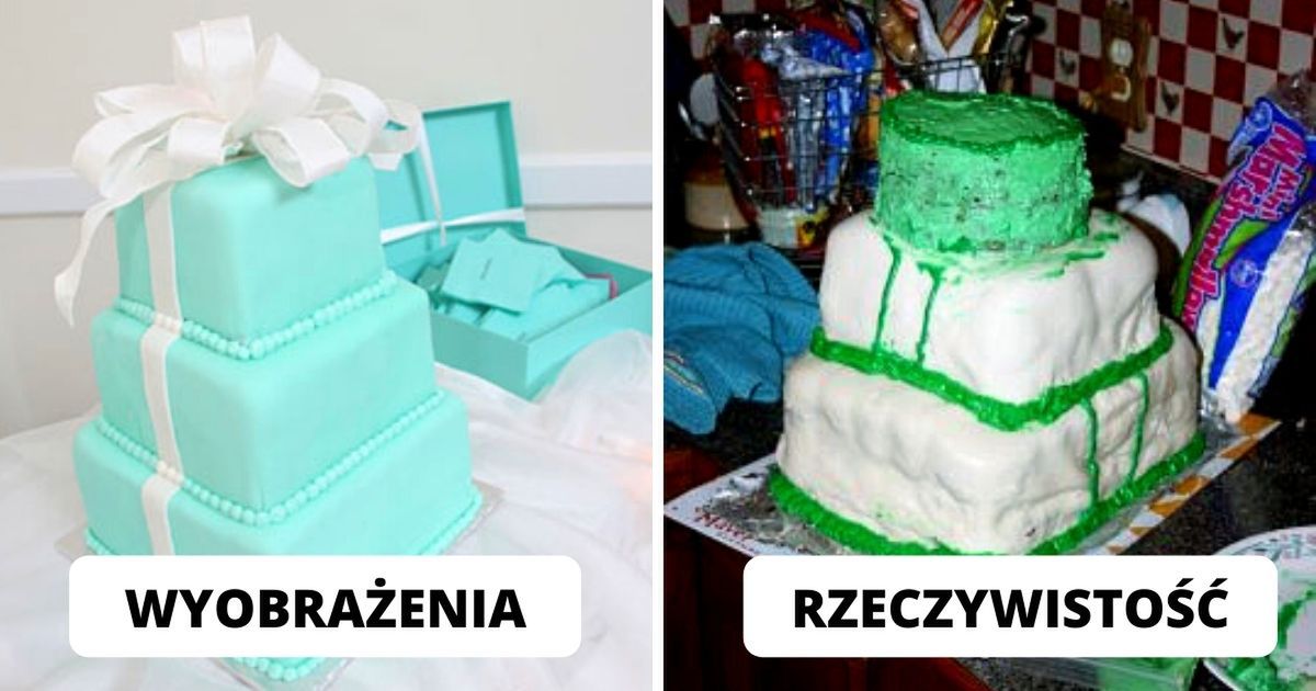 17 koszmarnych weselnych tortów, które Panny Młode niestety zapamiętają do końca życia
