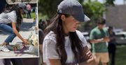 Meghan Markle pojechała na miejsce masakry, w wyniku której psychopata zabił 19 dzieci. Złożyła kwiaty przy pomniku jednej z ofiar
