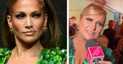 Katarzyna Skrzynecka niczym Jennifer Lopez na pokazie Paprocki&Brzozowski