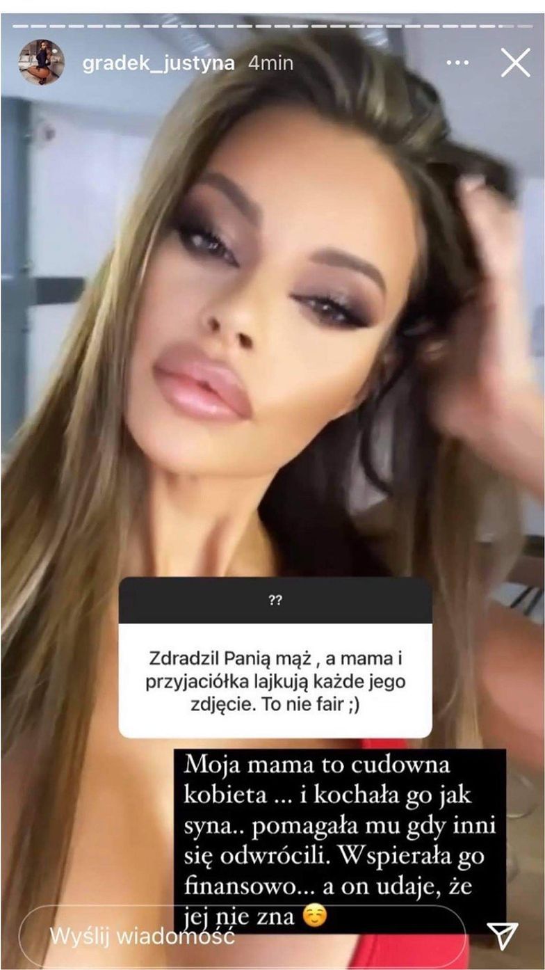 Justyna Gradek zwierza się internautom