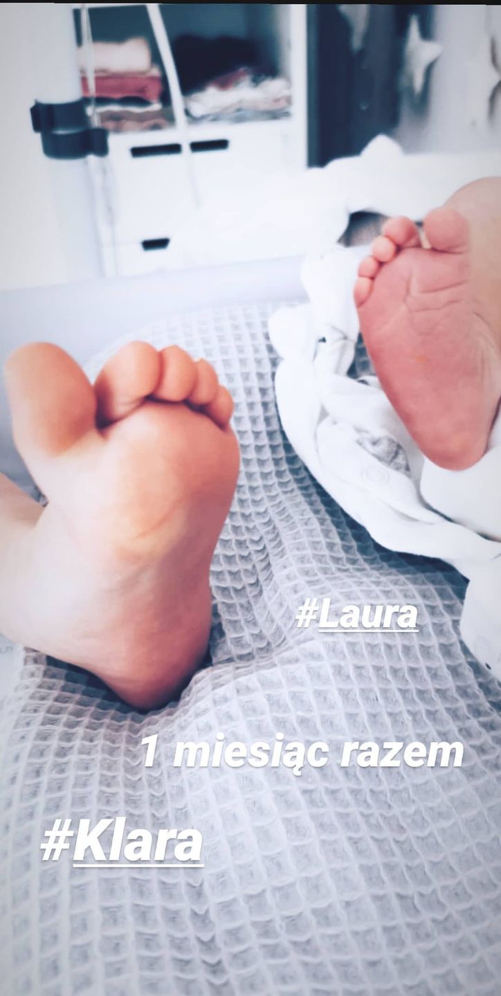 Anna Lewandowska uczciła pierwszy miesiąc swojej córki