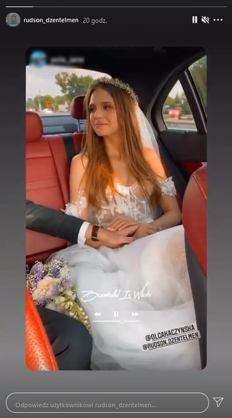 Olga Kaczyńska wyszła za mąż