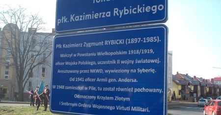 Rondo płk. K. Rybickiego w Pile