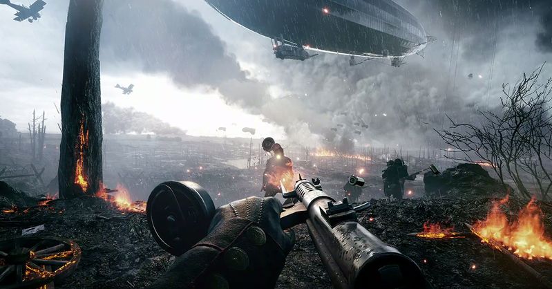 12 minut z fabularnej kampanii Battlefielda 1 przypomniało mi lądowanie w Normandii z Medal of Honor