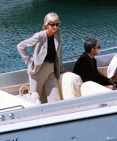 Diana i Dodi Al-Fayed na wakacjach we Francji