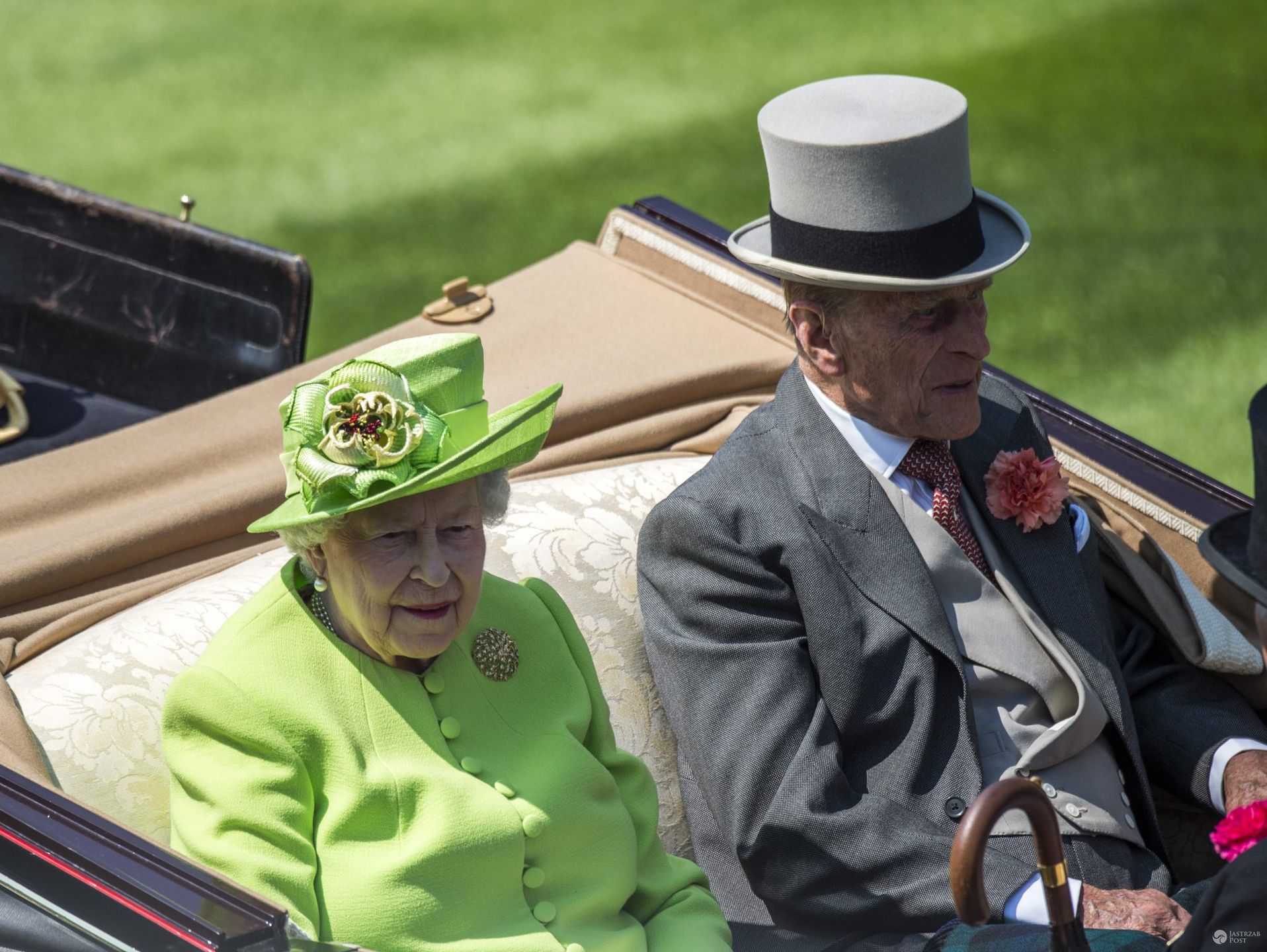 The Queen with Prince Philip Royal Ascot 2017