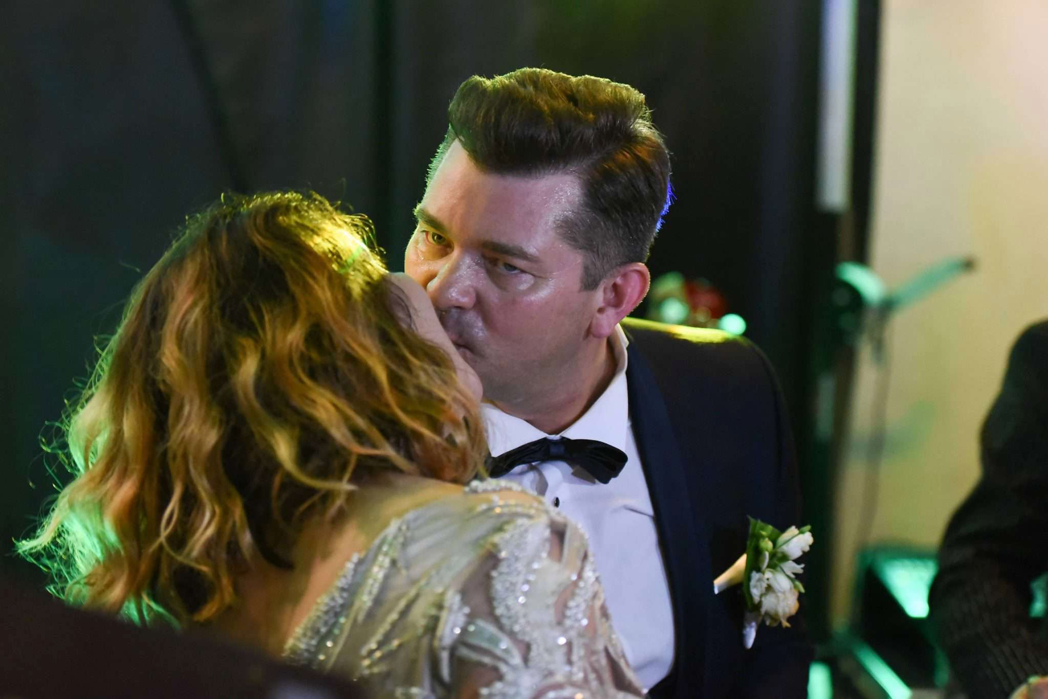 Zenek Martyniuk z żoną na weselu syna Daniela