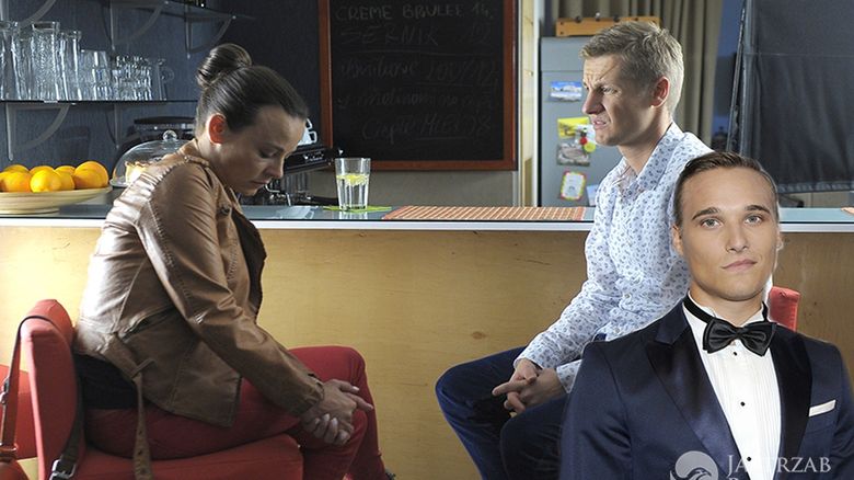 Rafał Mroczek, Anna Mucha, Maurycy Popiel fot.AKPA