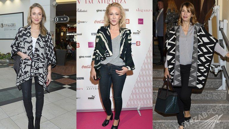 Biało-czarne kurtki i płaszcze na jesień  (fot. AKPA)