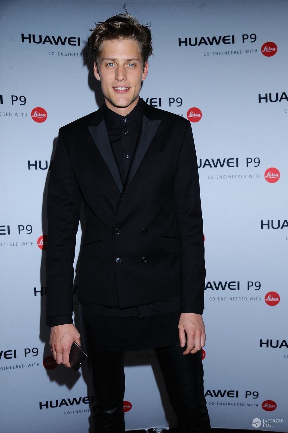 Jakob Kosel na premierze Huawei P9