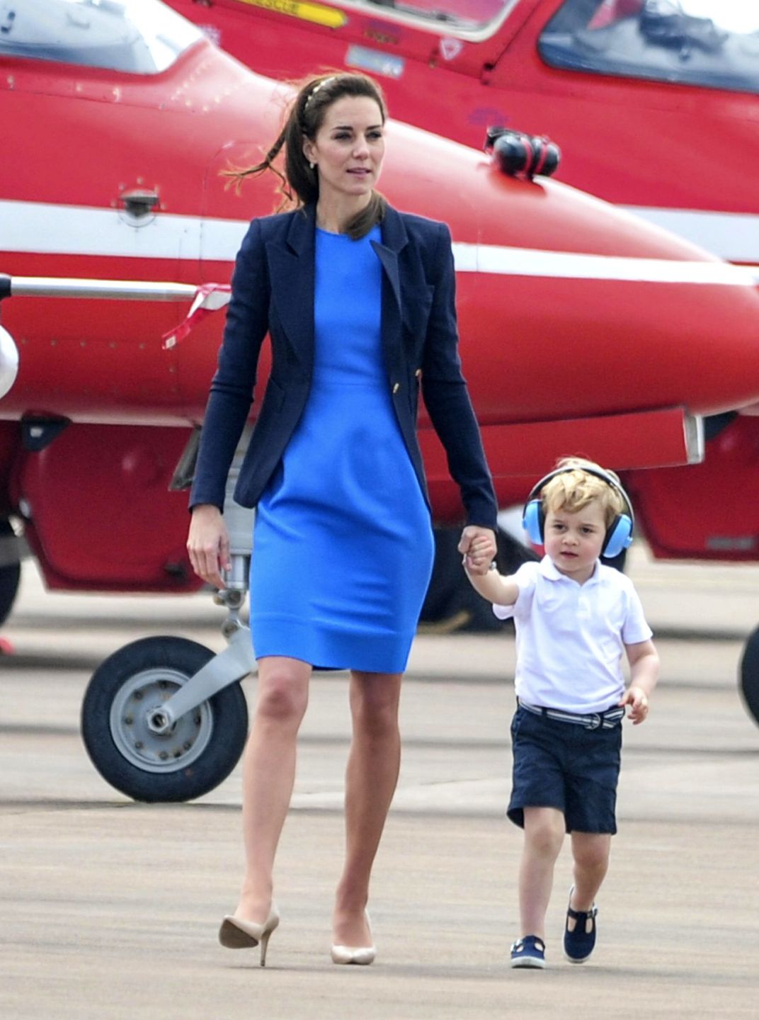 Księżna Kate i książe Jerzy