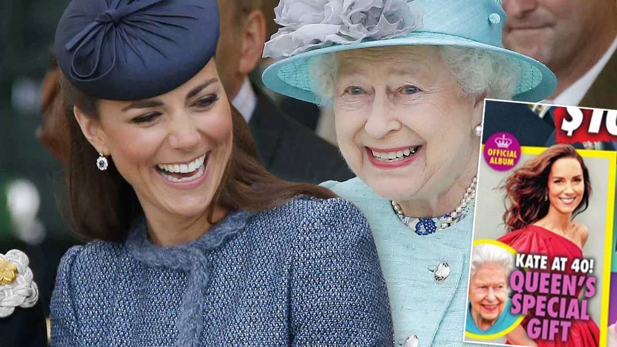 Królowa Elżbieta II miała gest. Oto co wręczyła księżnej Kate na 40. urodziny