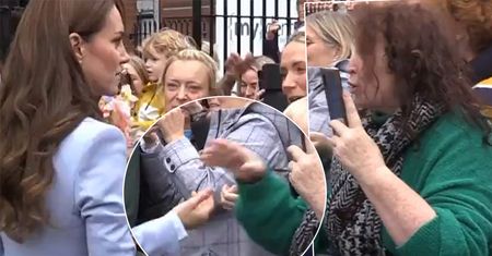 Księżna Kate zaatakowana podczas oficjalnej wizyty! Kobieta z tłumu nie miała dla niej litości. Wszystko się nagrało