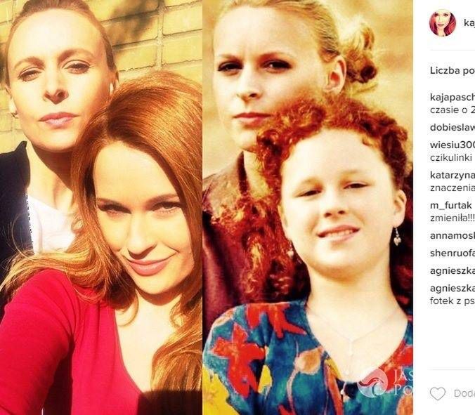Kaja Paschalska i Paulina Holtz na starych zdjęciach
